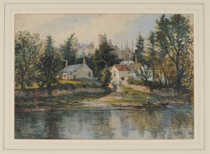 Wetheral Ferry，1840-43（纸上写着）